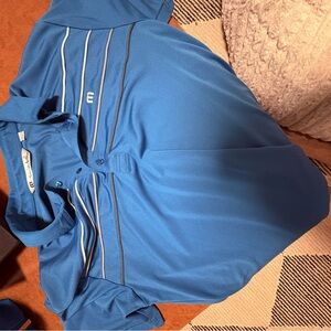 Travis Mathew golf polo blue